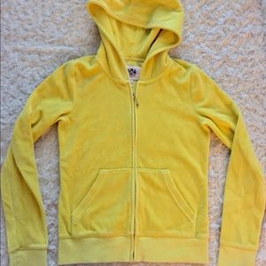 Juicy Couture Girls Zip Up Hoodie Size S (6-7)